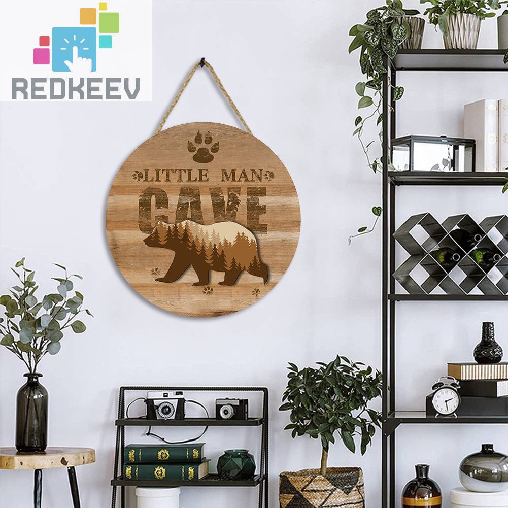 Biển Hiệu Treo Cửa Hình Gấu Trang Trí Phòng Ngủ Cho Bé