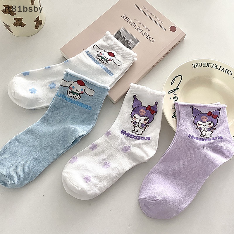 Rt Mới Vớ Nữ In Hình Kuromi Dễ Thương Đa Năng Làm Quà Giáng Sinh Cho Bạn Gái VN