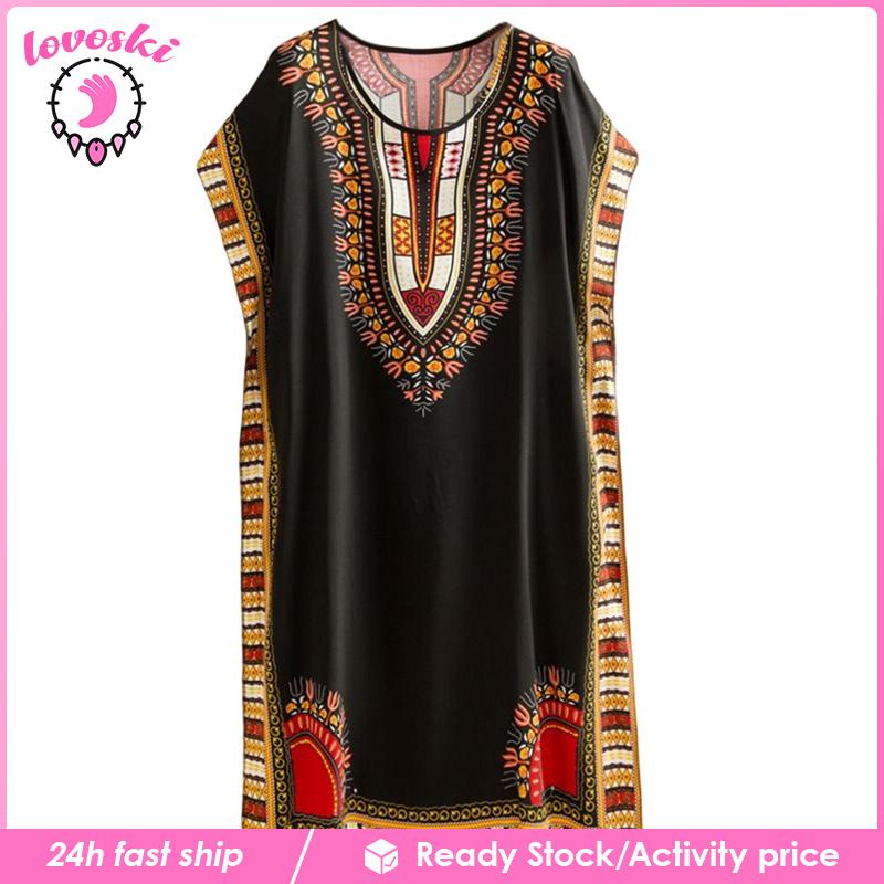 Đầm Nữ Dáng Rộng Phong Cách Boho Thời Trang