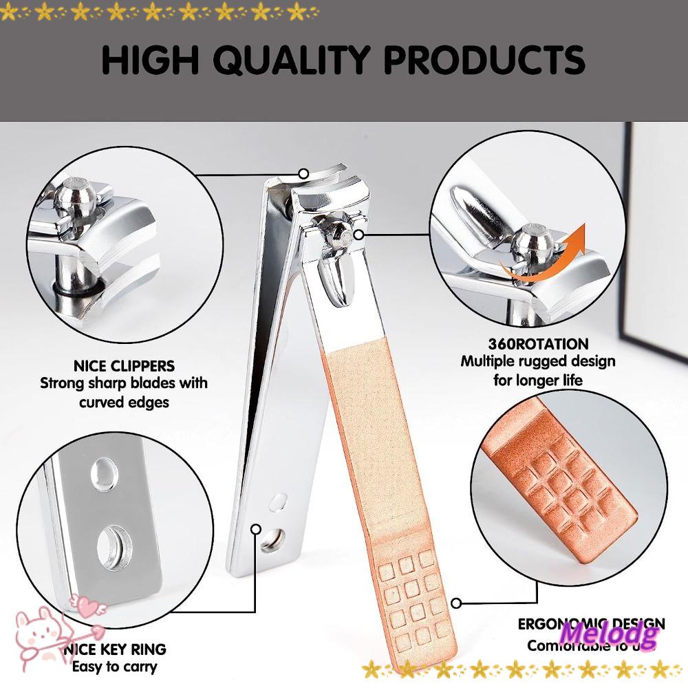 MELODG Bộ 12 / 2 Dụng Cụ Làm Móng Chuyên Nghiệp