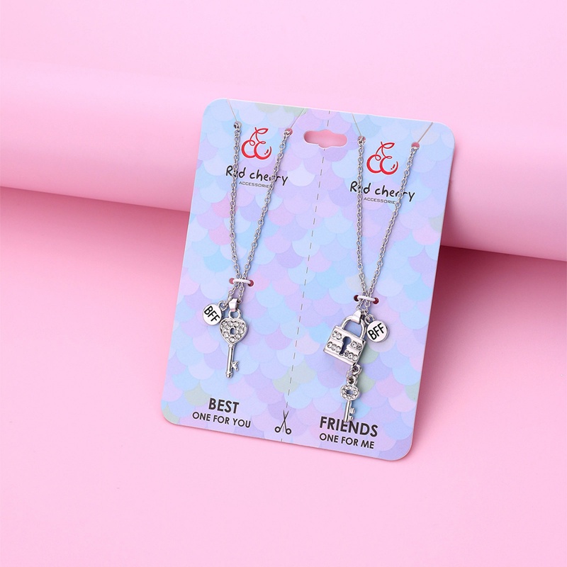Ygt Set 2 Vòng Cổ Choker Hình Ổ Khóa Và Chìa Khóa Bằng Hợp Kim Màu Vàng Thời Trang Cho Cặp Đôi