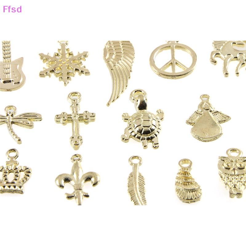 {Ffsd} Bán Chạy 50 Mặt Dây Chuyền Trang Sức Cổ Điển Dễ Thương Hỗn Hợp DIY Bán Chạy * Bán Chạy