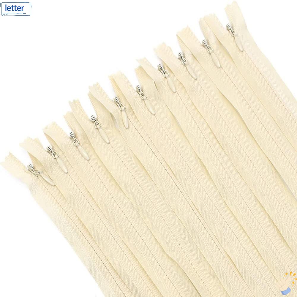 LET Vải Nylon Màu Be Có Khóa Kéo Họa Tiết Hoa 19X20 inch