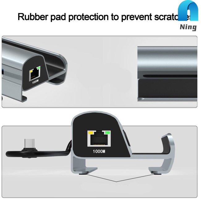 Đế Sạc Usb 3.0 6 Trong 1 Đa Năng Cho Điện Thoại / Máy Tính Bảng / Laptop