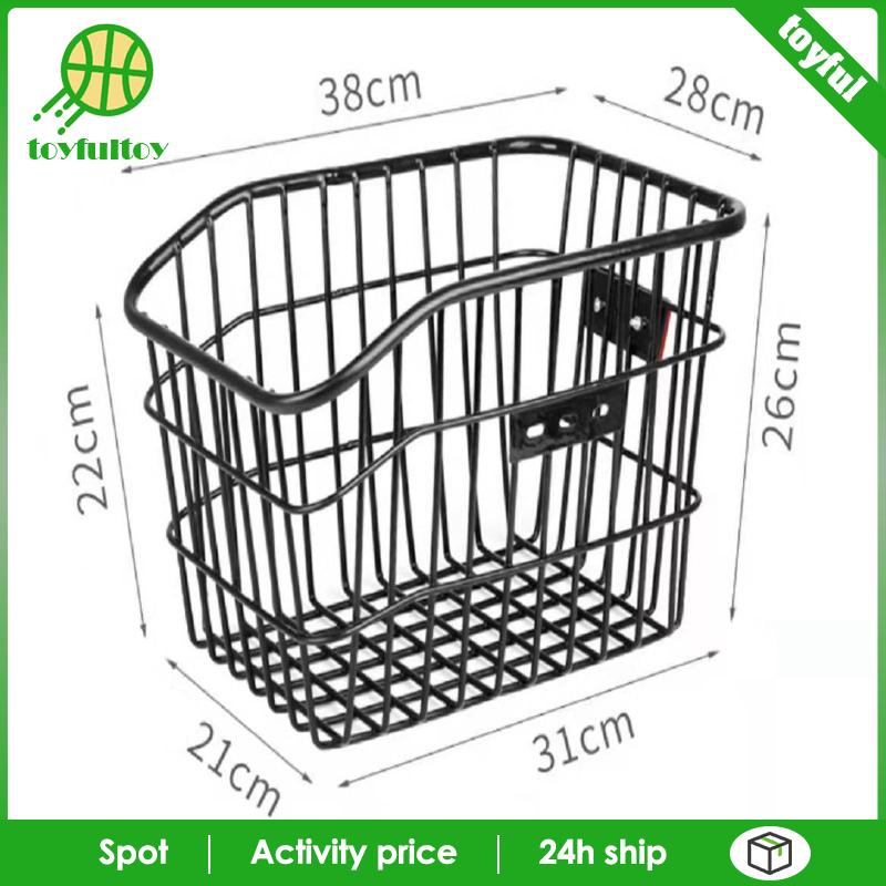 Giỏ Xe Đạp Kèm Tấm Phản Quang Siêu Bền Tiện Dụng