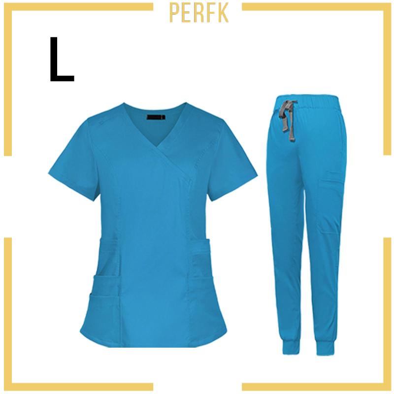 Bộ Đồng Phục Y Tá Cổ Chữ V Thời Trang Dành Cho Nữ