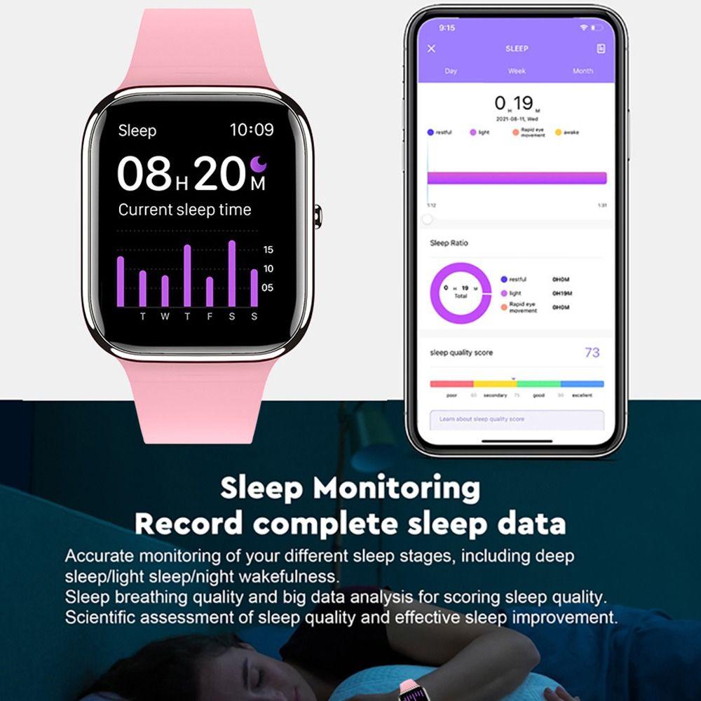 SHOUKEY Đồng Hồ Thông Minh Đa Chức Năng Theo Dõi Sức Khoẻ Kết Nối Bluetooth Kiểu Dáng Thời Trang