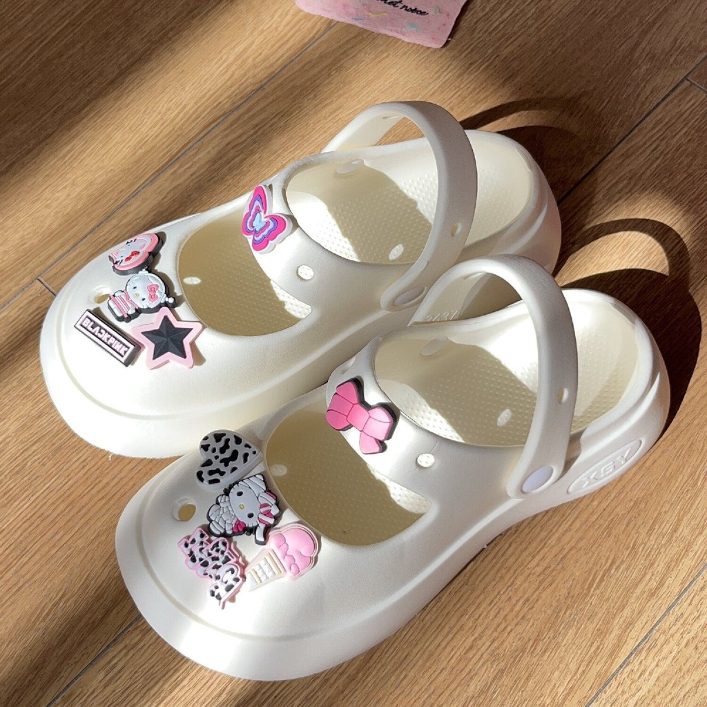 HHH Dép xỏ ngón Cross dép kiểu nữ đi chơi dép bánh mì Thoải Mái Xinh Xắn  230701