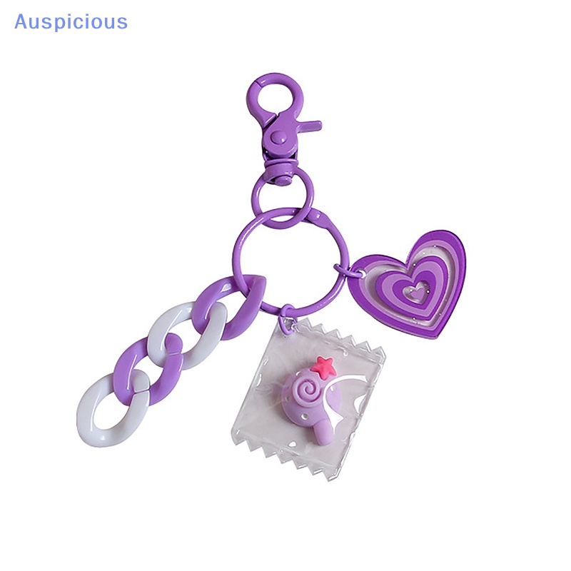 1 Móc Khóa Hình Kẹo / Trái Cây Dễ Thương Cho Nữ