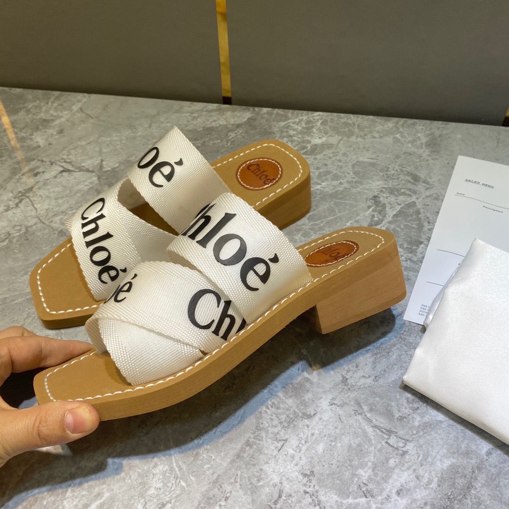 Giày Sandal Canvas Đế Dày Phong Cách Mới Cho Nữ