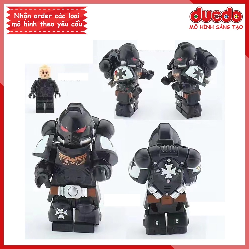 Minifigures chiến binh full giáp siêu đẹp - Đồ chơi Lắp ghép Xếp hình Mini 198 199