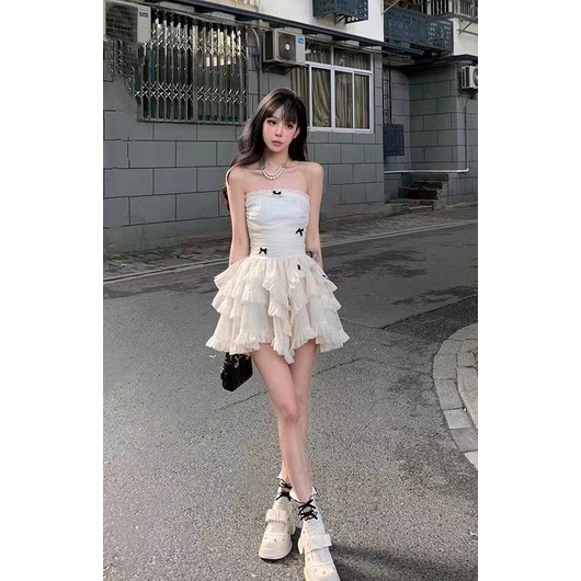 Đầm Dáng Suông Thời Trang Mùa Hè Phong Cách Pháp Cho Nữ