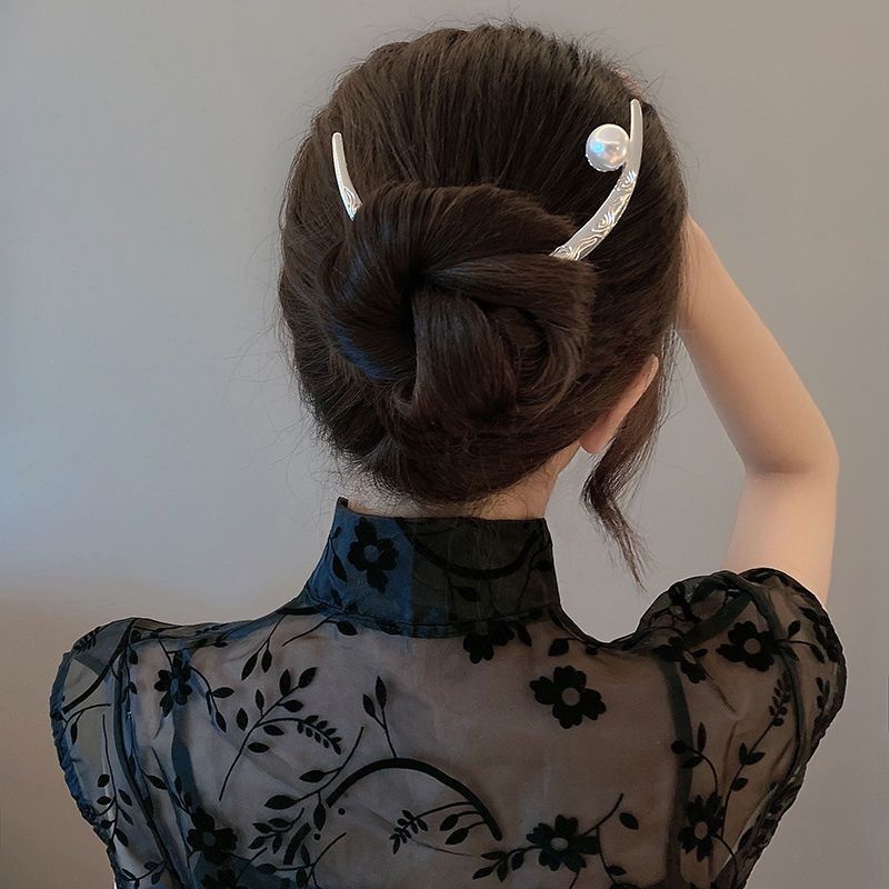 Trâm Cài Tóc Đính Ngọc Trai Thời Trang Trung Hoa Cổ Điển Dành Cho Nữ