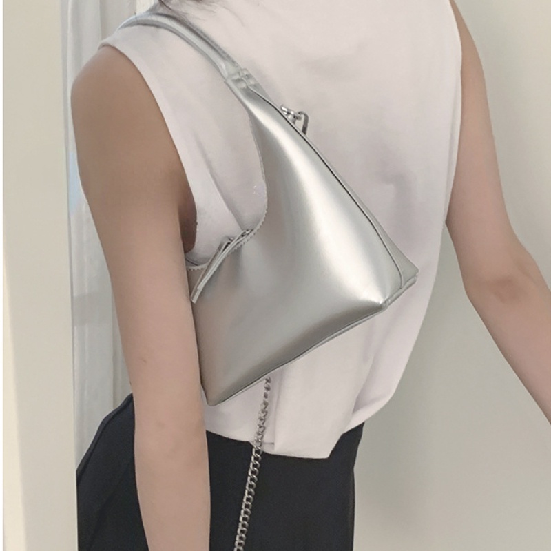 Túi Đeo Chéo Dây Xích Đơn Pháp niche Chất Lượng Cao Hàng Mới