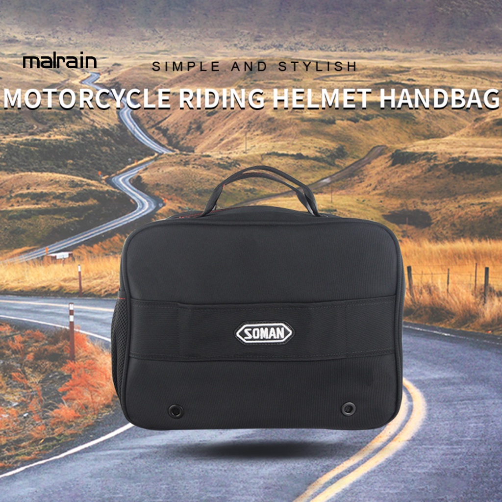 Túi Đựng Mũ Bảo Hiểm Xe Máy TKB-01 Bằng Vải Oxford Chống Mòn Có Khóa Kéo Tiện Dụng