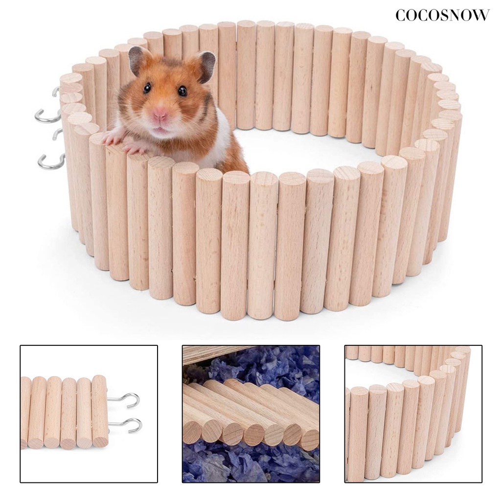 Thang Gỗ 2 Trong 1 Hình Totoro Xinh Xắn Cho Chuột Hamster