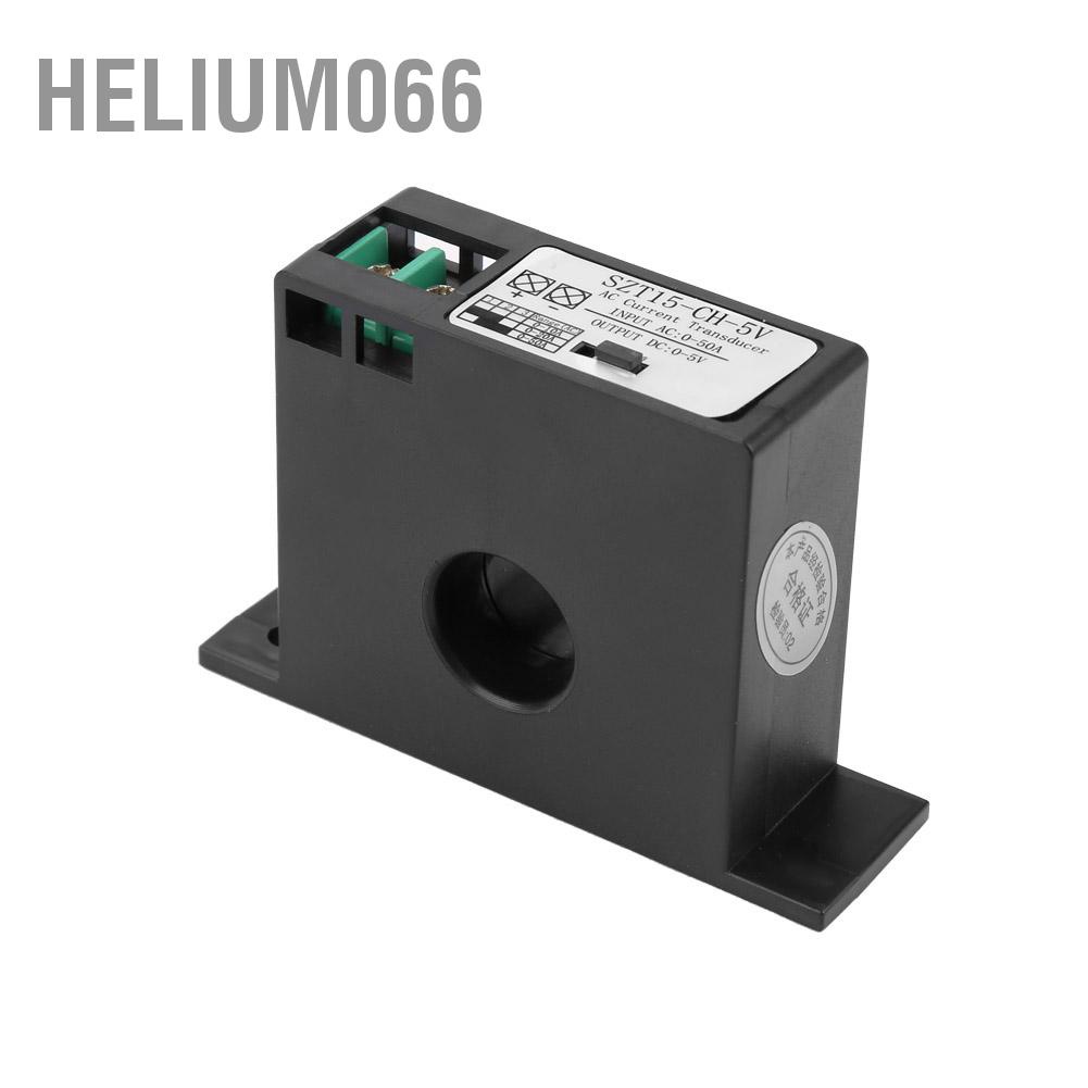 Helium066 Bộ chuyển đổi dòng điện AC 0-50A sang DC 0-5V SZT15-CH-5V