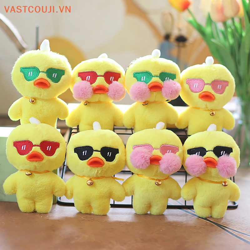 1 Móc Khóa Hình Vịt Nhồi Bông Đáng Yêu