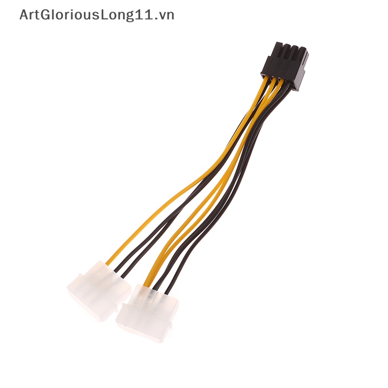 1 Dây Cáp Card Video Mở Rộng 17cm Hai Đầu 4 Pin Sang 8Pin