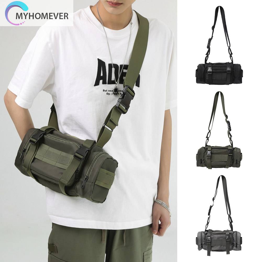 Túi Đeo Chéo Ngực Bằng Nylon Có Thể Điều Chỉnh Dùng Khi Đi Câu Cá / Cắm