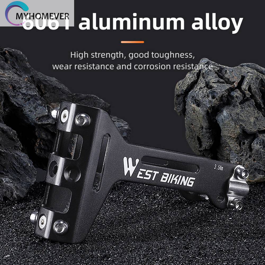 Giá Đỡ Bình Nước Nối Dài Bằng Hợp Kim Nhôm Gắn Yên Xe Đạp Tiện Lợi