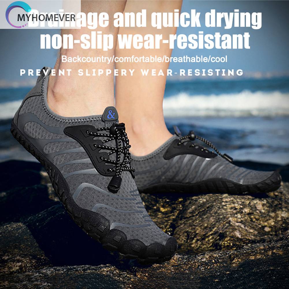 Giày Lưới Co Giãn Đi Bộ Đường Dài Cho Nam