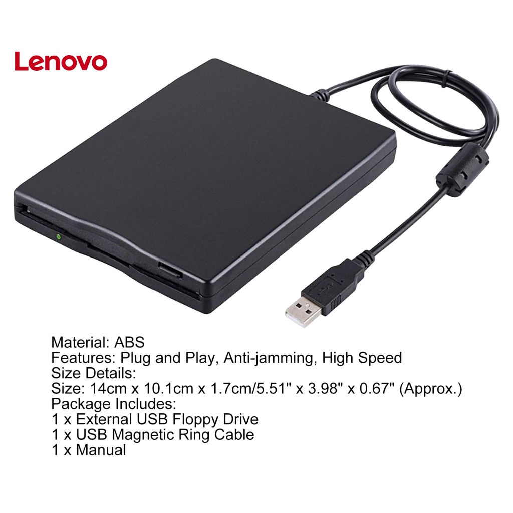 Ổ Đĩa Mềm USB Tốc Độ Cao 1.44M 2HD Cho Máy Tính