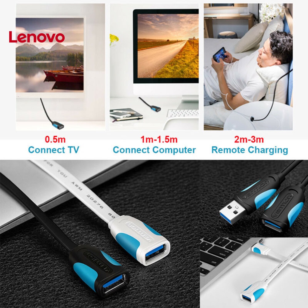 Dây Cáp USB 3.0 Truyền Dữ Liệu Tốc Độ Cao Dài 3 / 2 / 1.5 / 1 / 0.5m