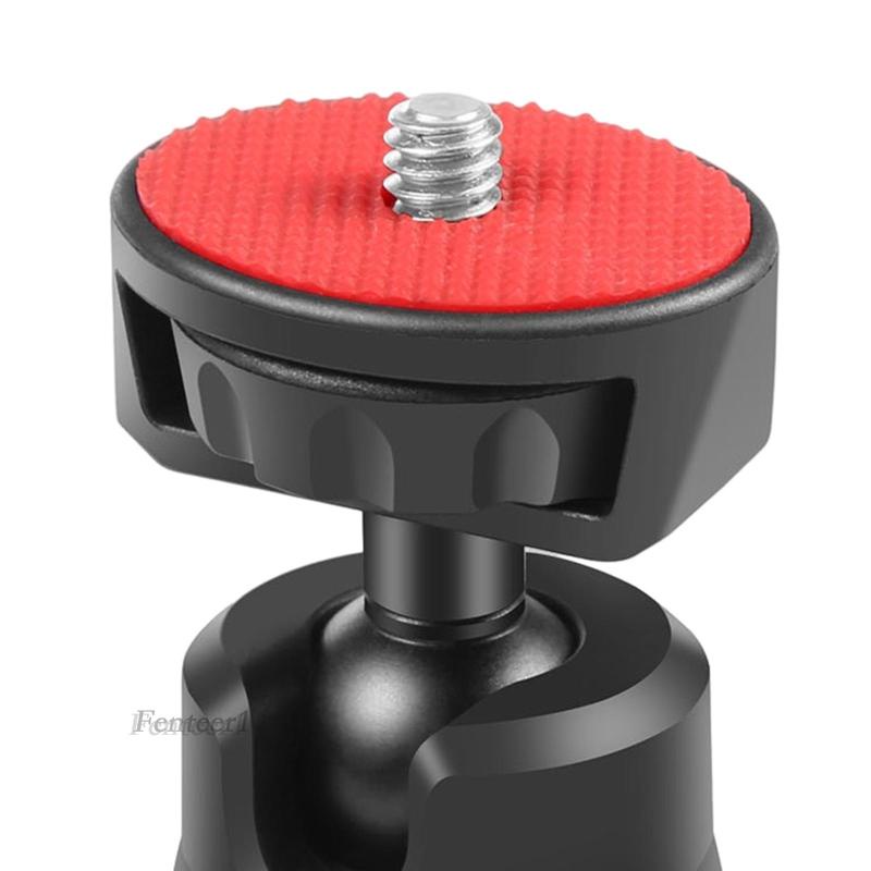 Đầu Nối Kim Loại Tròn Mini Cho Giá Đỡ Đèn DSLR Monopods