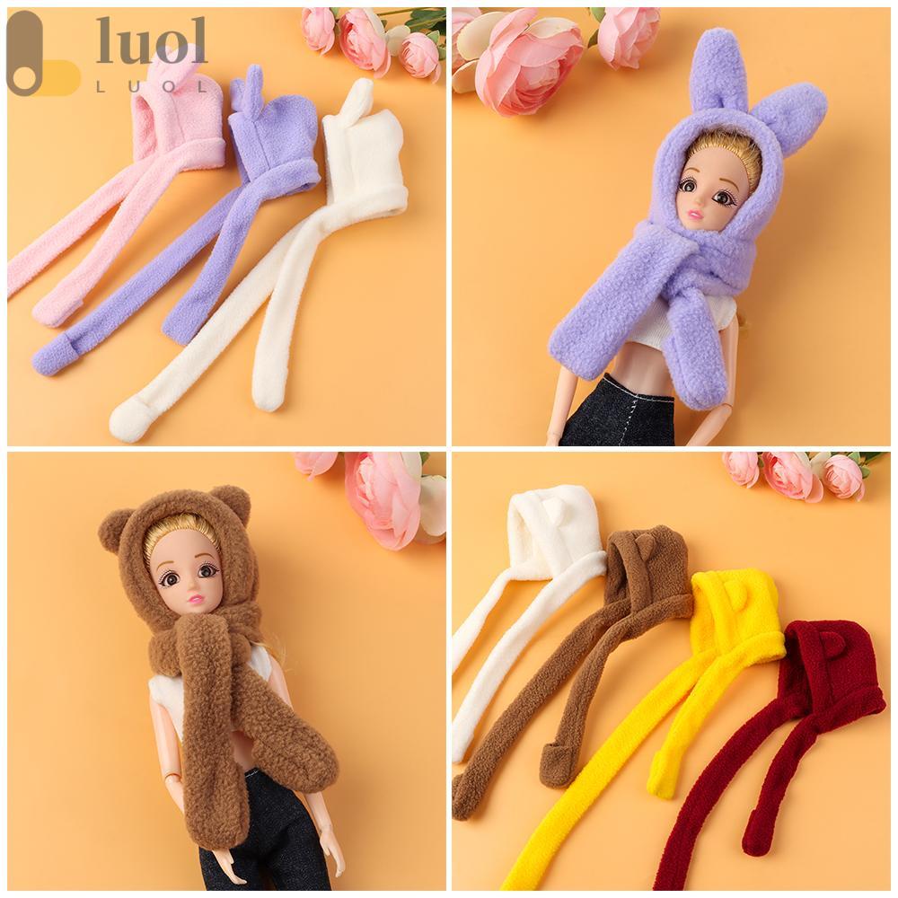 LUOL Nón Len Hoạt Hình Xinh Xắn Dành Cho Búp Bê 30cm