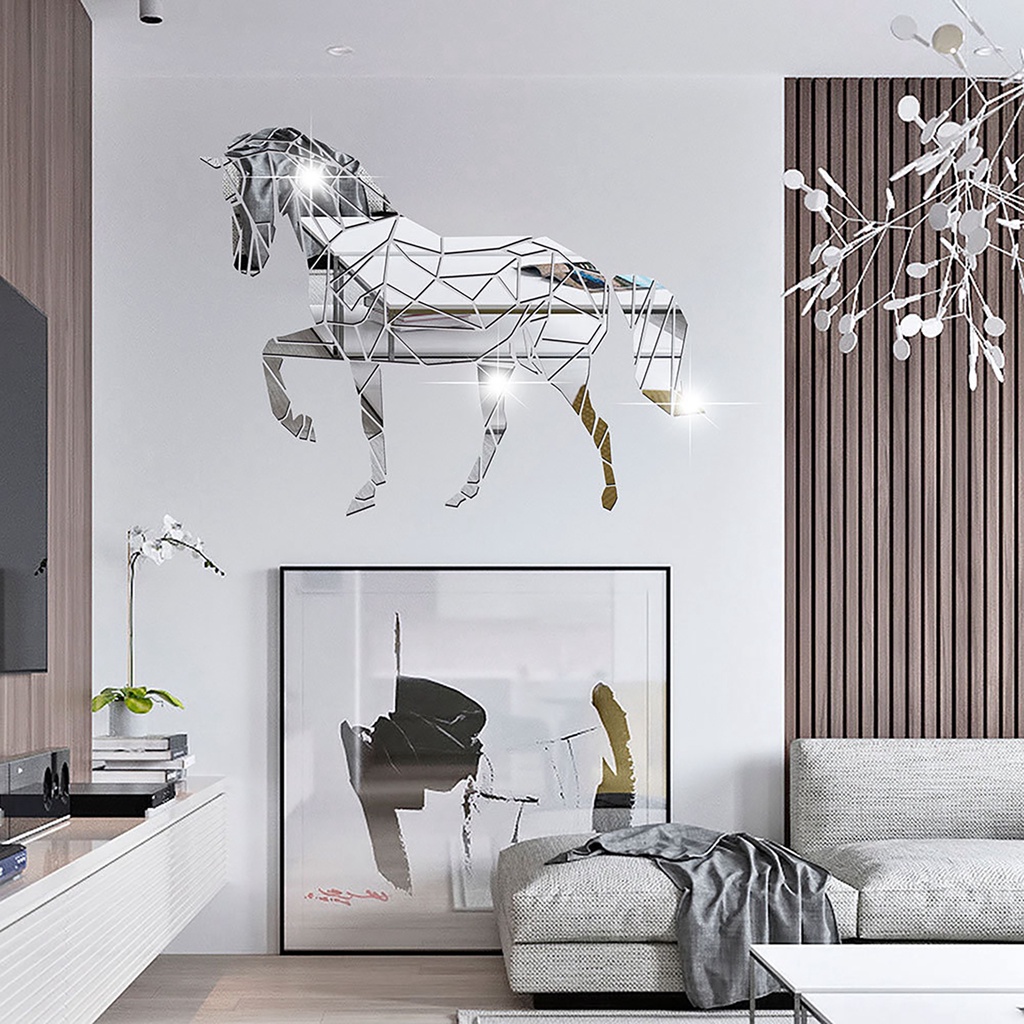 Miếng Dán Acrylic Bóng Tự Dính Trang Trí Nhà Cửa DIY
