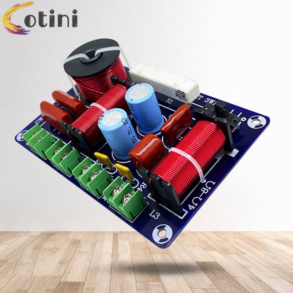 Bộ Chia Tần Số Lọc Âm Bass Trung Bình 3 Chiều 250W Cho Loa