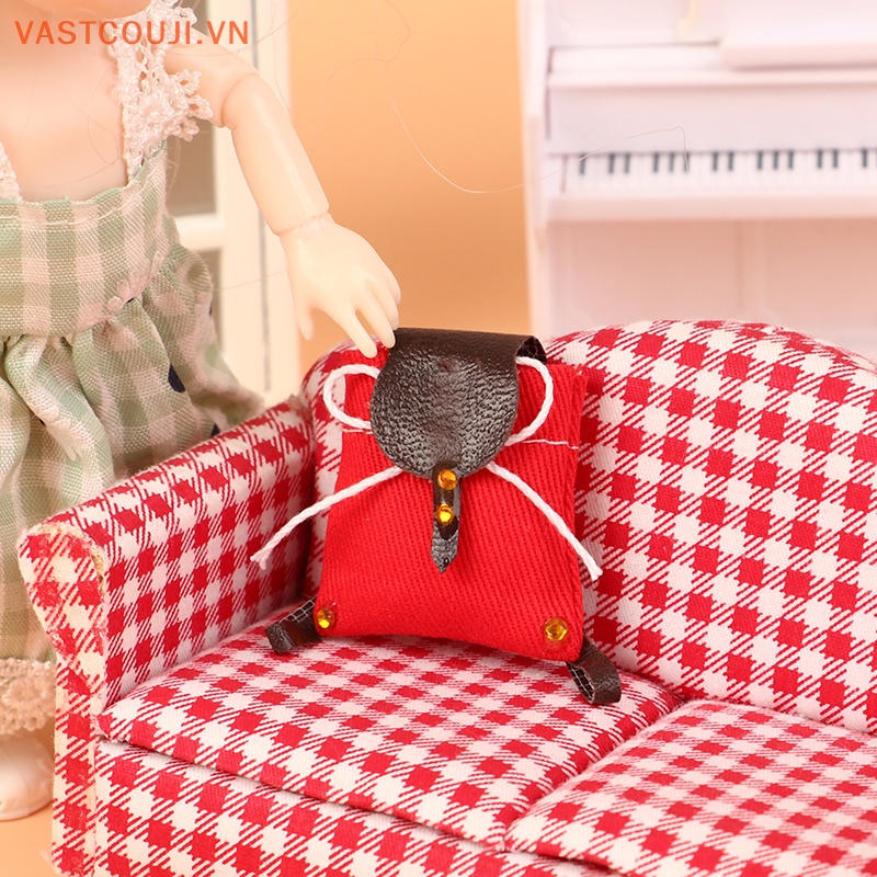 Ba Lô Đi Học / Du Lịch Tỷ Lệ 1: 12 Độc Đáo Trang Trí Nhà Búp Bê