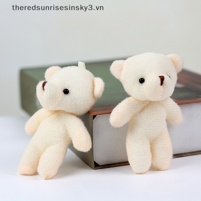 Móc Khóa Hình Gấu Bông Mềm Mại Hợp Thời Trang