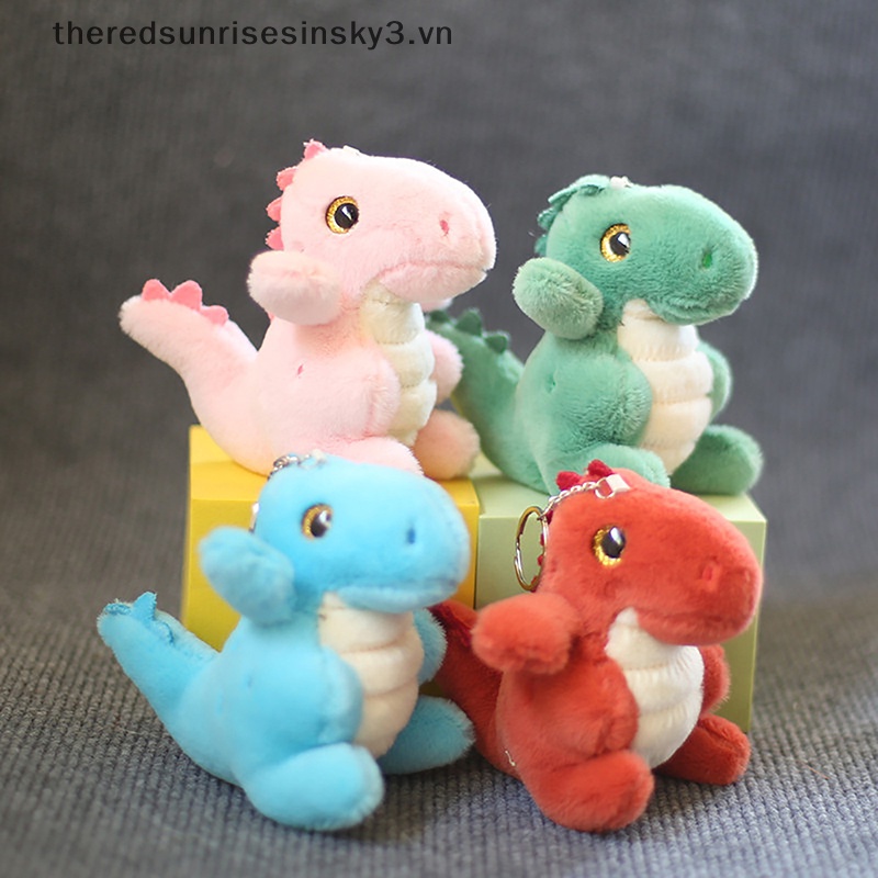 1 Móc Khóa Hình Khủng Long Nhồi Bông Dễ Thương