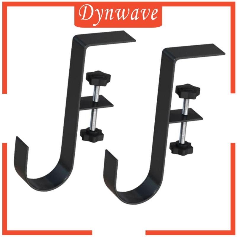 Set 2 Giá Đỡ Móc Treo Đồ Dùng Gắn Cạnh Bàn Tùy Chỉnh Độ Cao Tiện Dụng Cho Văn Phòng / Phòng Ngủ / Nhà Bếp