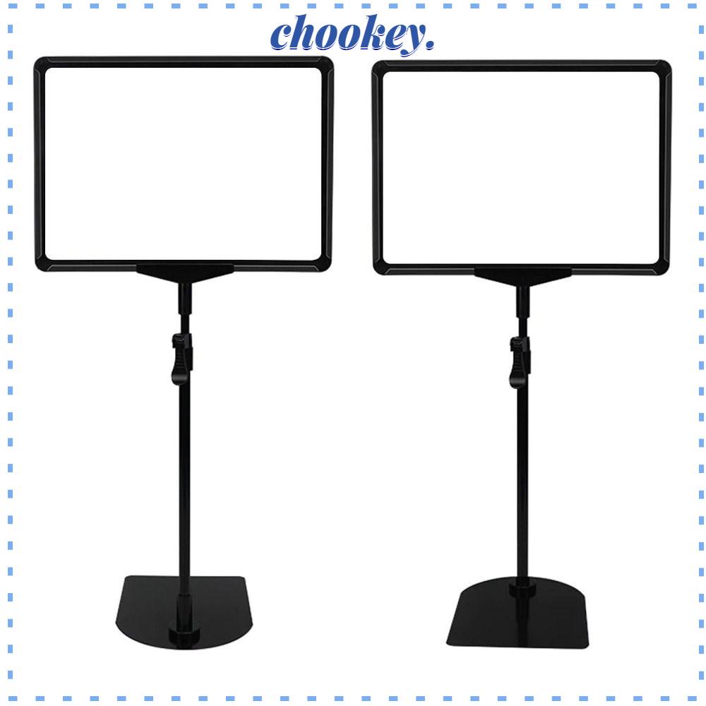 Giá Đỡ Bảng Hiệu Để Bàn Màu Đen Tùy Chỉnh Tiện Dụng Cho Siêu Thị