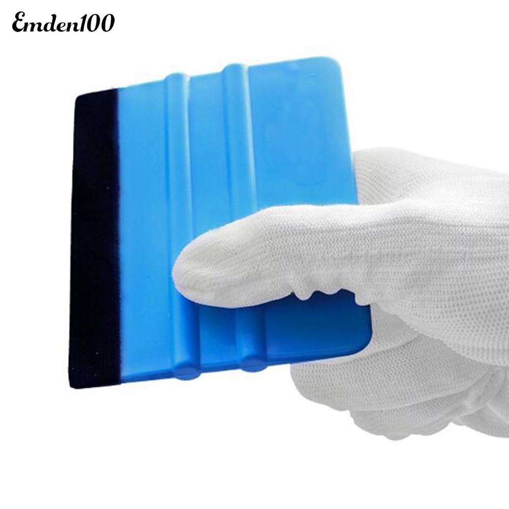 [EMDEN] Dụng Cụ Cạo Dán Đề Can Vinyl Viền Nỉ Mềm Mại Cho Xe Hơi