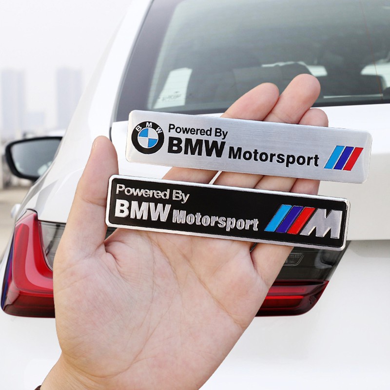 Miếng Dán Trang Trí Thân Xe Hơi BMW M Power M6 M8 E36 E39 E46 E90 E60 F10 F30 F20 G20 G30 E53 E85 E70 E84 F48 F15 G01