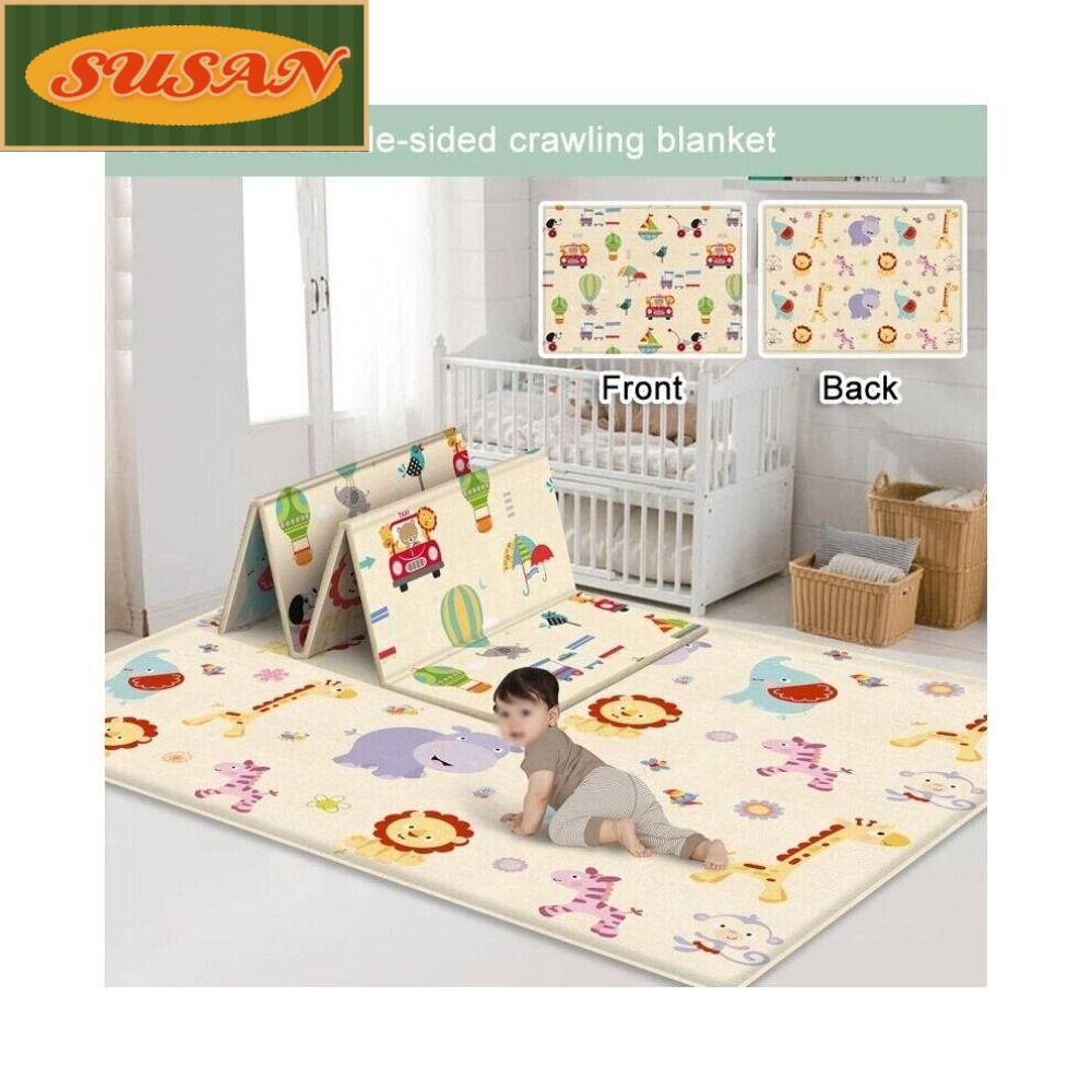 SUSANS Thảm Chơi Chống Thấm Nước Gấp Gọn Được Cho Bé