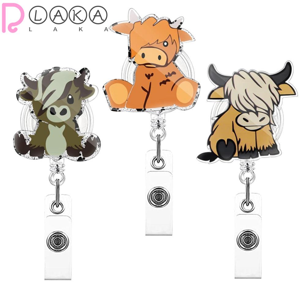 LAKAMIER Set 3 Giá Đỡ Móc Chìa Khóa Bằng Acrylic Có Thể Thu Gọn Cho Văn Phòng