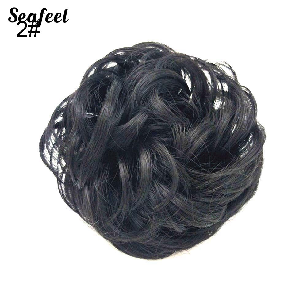 Dây Buộc Tóc Đính Bóng Lông Dễ Thương Cho Nữ