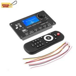 Bảng mạch giải mã dc 12v mp3 mp3 bluetooth v5.0 usb sd module mp3 fm aux ghi âm cho xe hơi