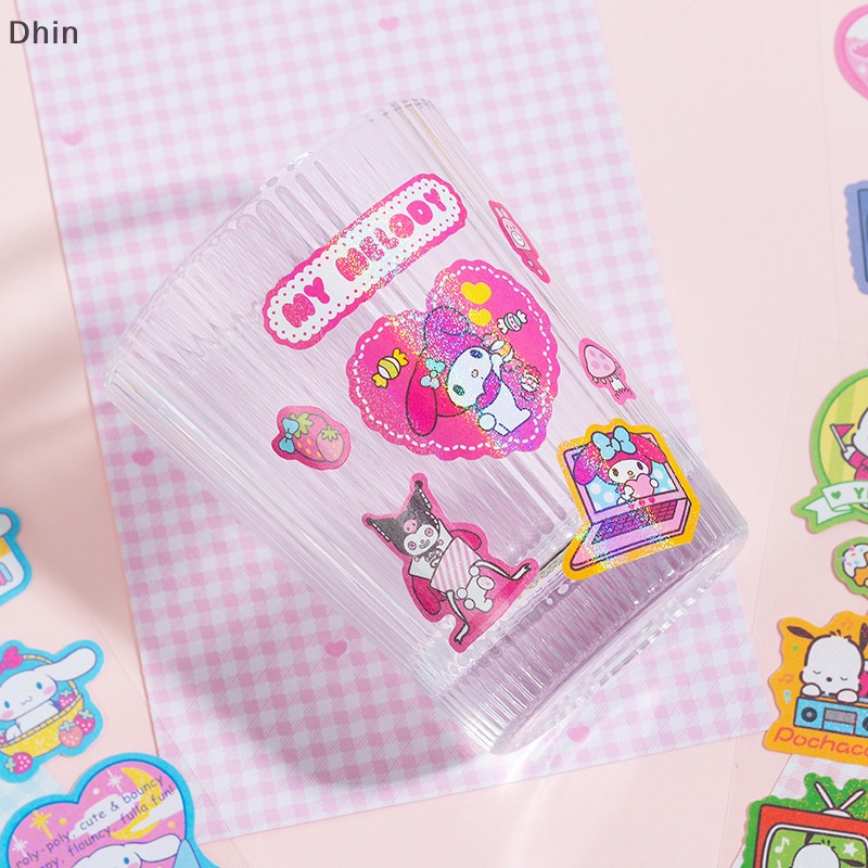 [Dhin] Hình Dán Hoạt Họa Hello Kitty Tự Dính Chống Thấm Nước Trang Trí Sổ Tay Sáng Tạo Dễ Thương Cho Trẻ Em Diy