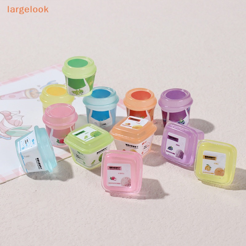 [Widelook] Set 5 Móc Khóa Resin Phát Sáng Trong Bóng Tối Hình Cây Kem