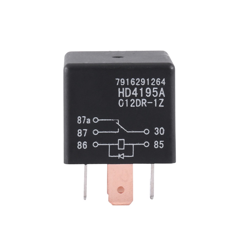 Rơ Le Đèn Nhấp Nháy 12V 40 / 30A 14Vdc HFV4 7916291264, 0009731341 Phụ Kiện Chuyên Dụng Cho Lindede