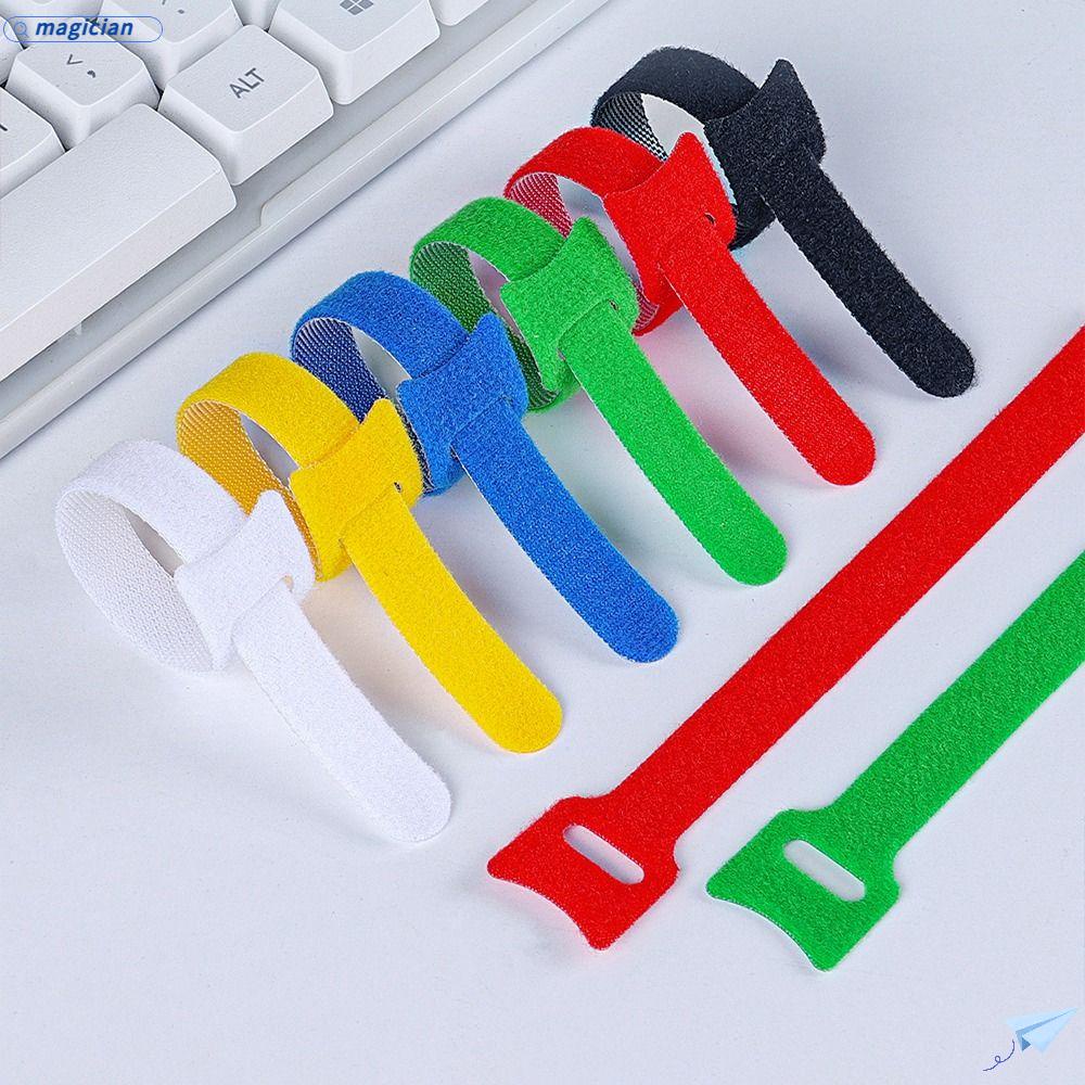 MAG Set 30 Dây Quấn Cáp Dữ Liệu Có Thể Tái Sử Dụng Hình Đầu Mèo