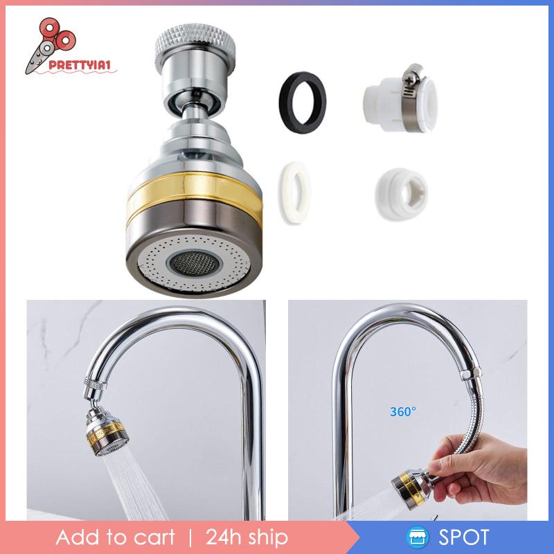 Vòi Nước Nối Dài Linh Hoạt Xoay 360 Độ 3 Chế Độ Tiện Dụng Cho Bồn Rửa Nhà Bếp