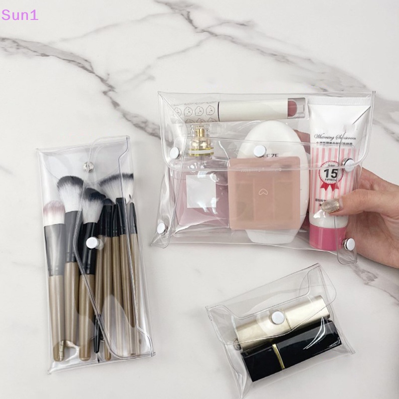 Sun1 > Túi Đựng Mỹ Phẩm / Đồ Vệ Sinh Cá Nhân Bằng PVC Trong Suốt Chống Thấm Nước
