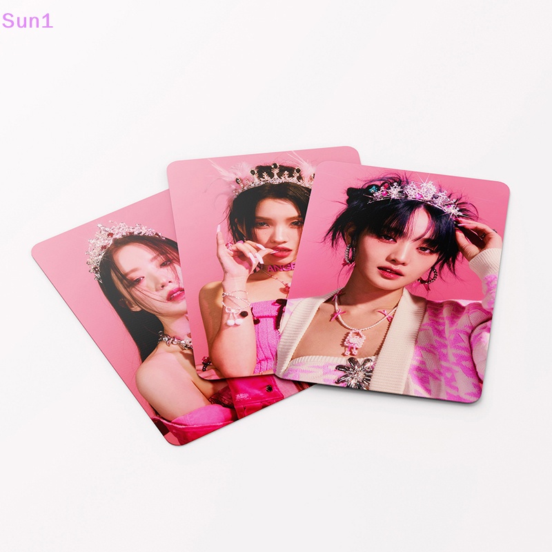 Sun1 &gt; set 55 Tấm Ảnh Lomo I-DLE 6th Mini Album Ảnh Nhóm Nhạc Nữ Kpop